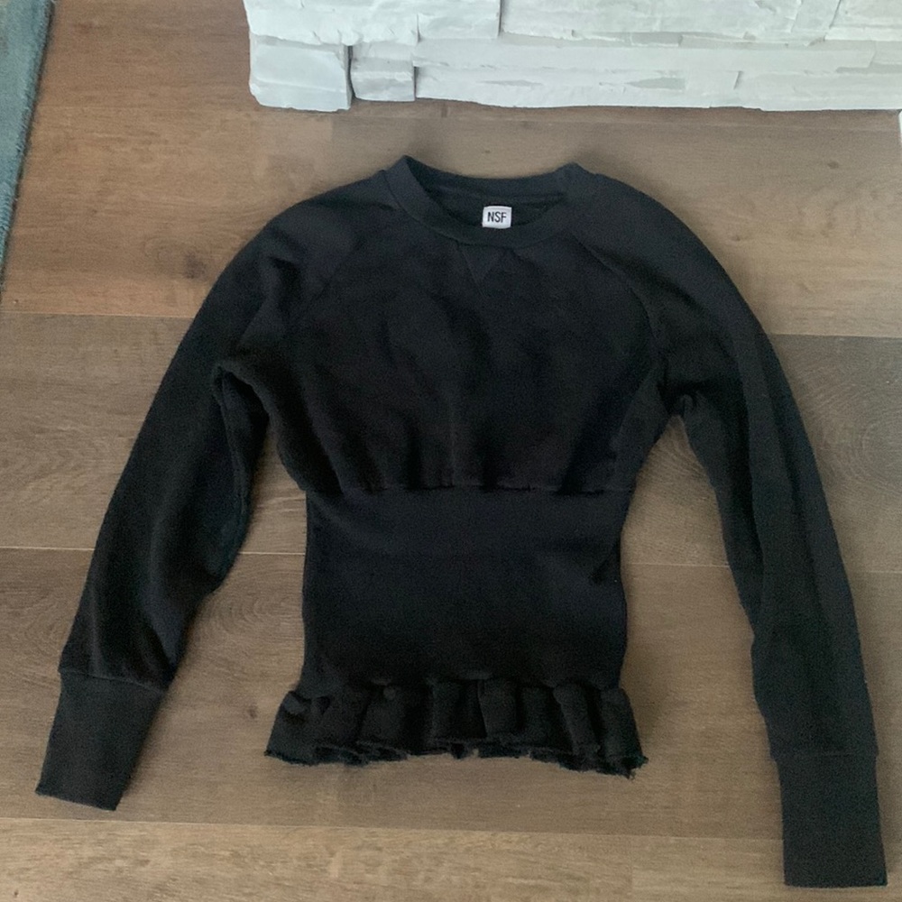 NSF black sweatshirt